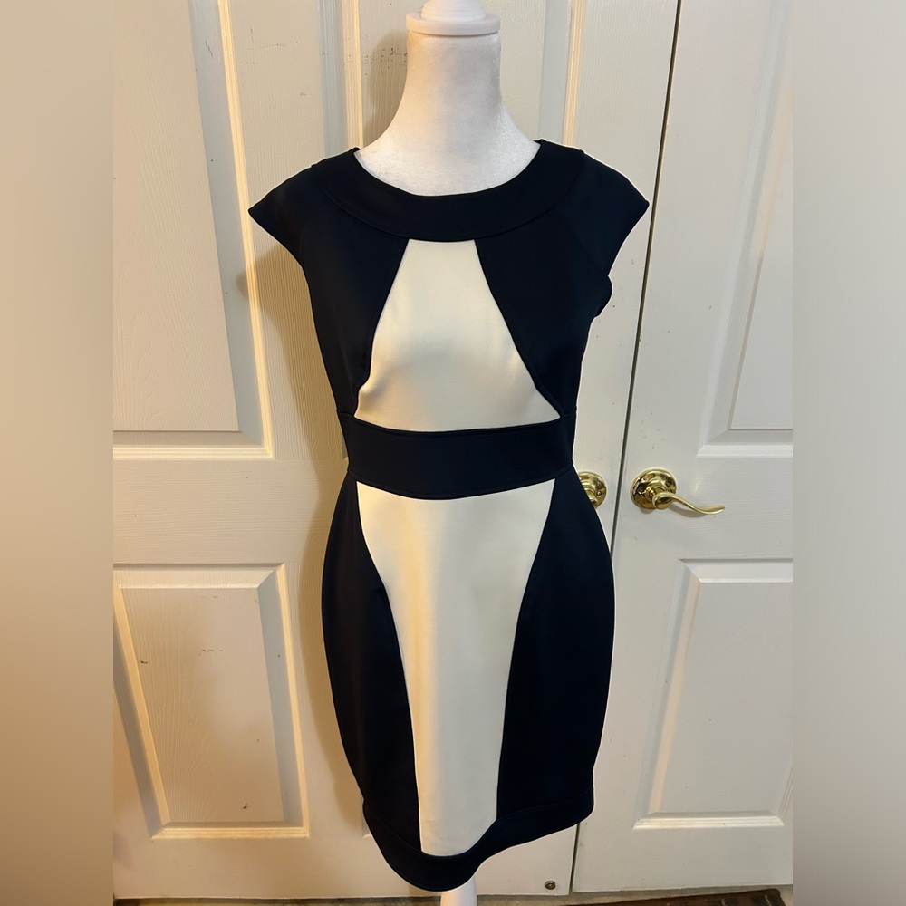 Julian Taylor colorblock dress, size 10P